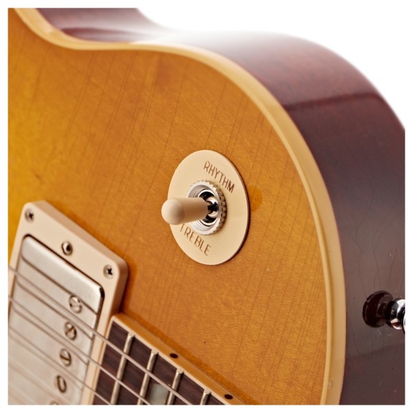 Gibson Custom 1958 Les Paul Standard Reissue Light Aged, Lemon Burst #84438 - PICKUP SELECTOR