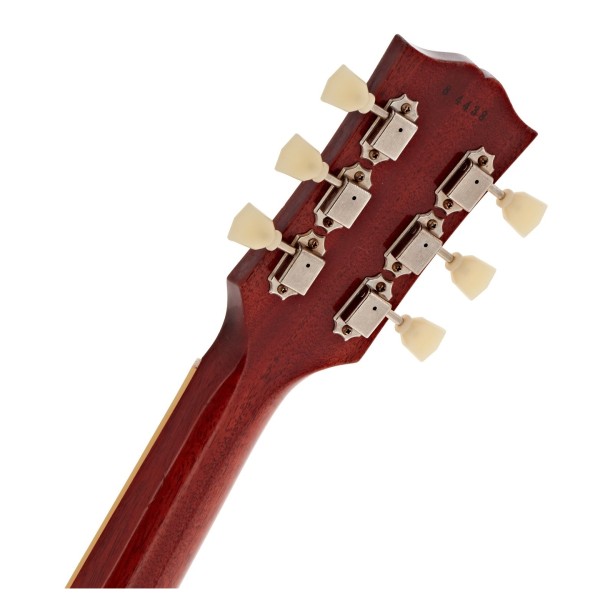 Gibson Custom 1958 Les Paul Standard Reissue Light Aged, Lemon Burst #84438 - HEADSTOCK REAR