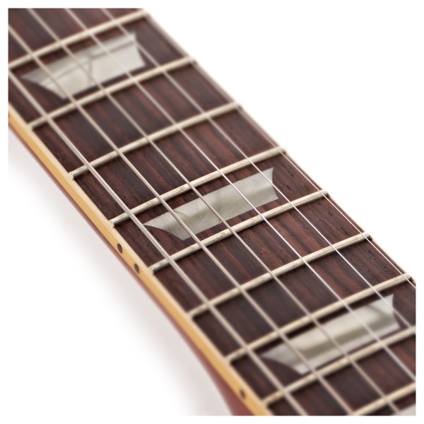 Gibson Custom 1958 Les Paul Standard Reissue Light Aged, Lemon Burst #84438 - FRET MARKERS