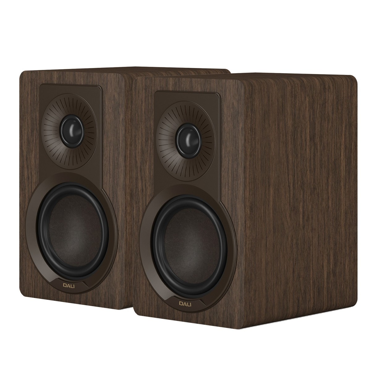 DALI Kupid Bookshelf Speakers (Pair) Dark Walnut