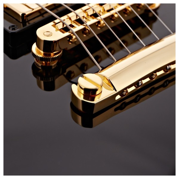 Gibson Custom Les Paul Custom, Ebony #404318 - BRIDGE AND TAILPIECE