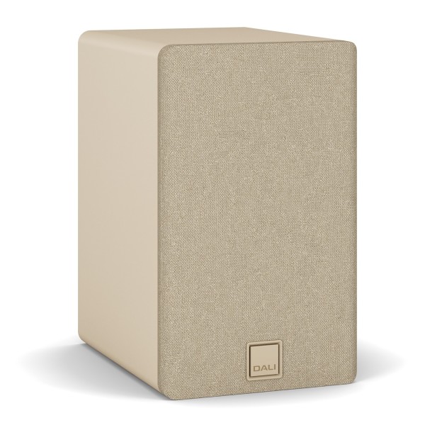 DALI Kupid Bookshelf Speaker (Pair), Caramel White - grille 