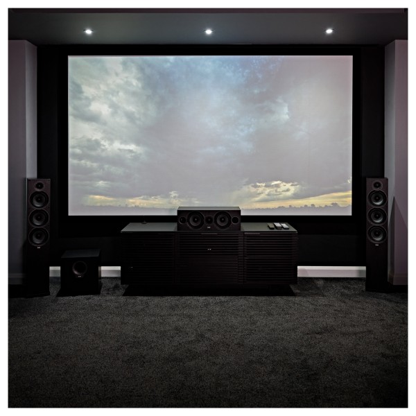ELAC Debut F6.2 Floorstanding Speaker (Pair), Black Ash - lifestlye 5