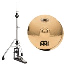 Meinl Classics Custom 14" Hi-Hats Activos & Heavy Duty Two-Leg Hi-Hat Stand de Gear4music