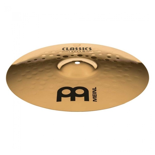 Meinl Classics Custom 14" Powerful Hi-Hats & Heavy Duty Two-Leg Hi-Hat Stand by Gear4music