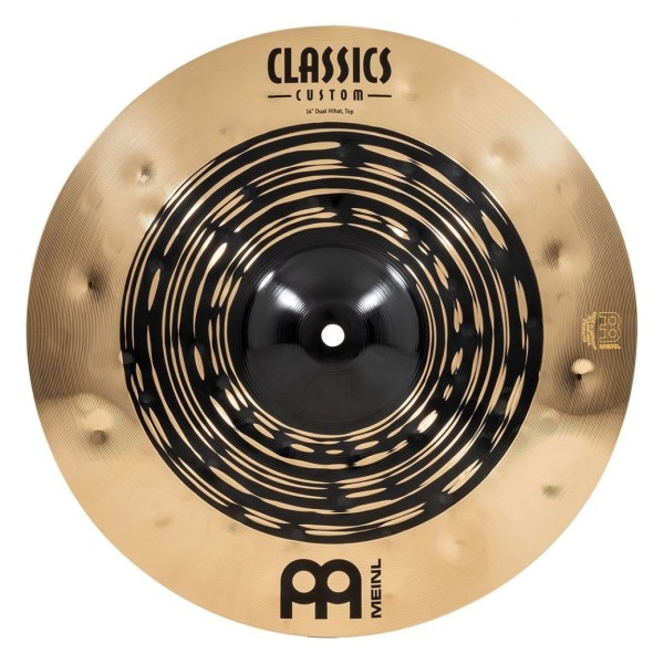 Meinl Classics Custom Dual 14'' Hi Hats & Heavy Duty Two-Leg Hi-Hat Stand by Gear4music