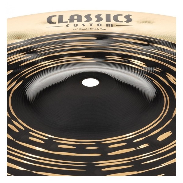 Meinl Classics Custom Dual 14'' Hi Hats & Heavy Duty Two-Leg Hi-Hat Stand by Gear4music