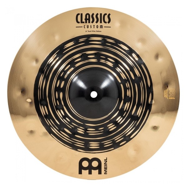 Meinl Classics Custom Dual 14'' Hi Hats & Heavy Duty Two-Leg Hi-Hat Stand by Gear4music