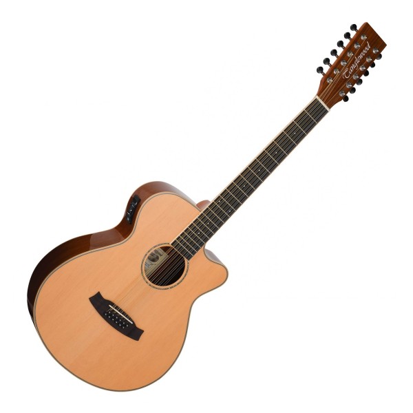 Tanglewood TRX412CE Roadster Super Folk 12 String Electro Acoustic, Natural