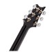 PRS Mark Tremonti, Charcoal Contour Burst - HEADSTOCK REAR