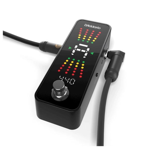 Daddario Chromatic Pedal Tuner Plus, Cable attached