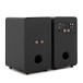 AVCOM Suitcase Turntable with Active Speakers, Red & Black