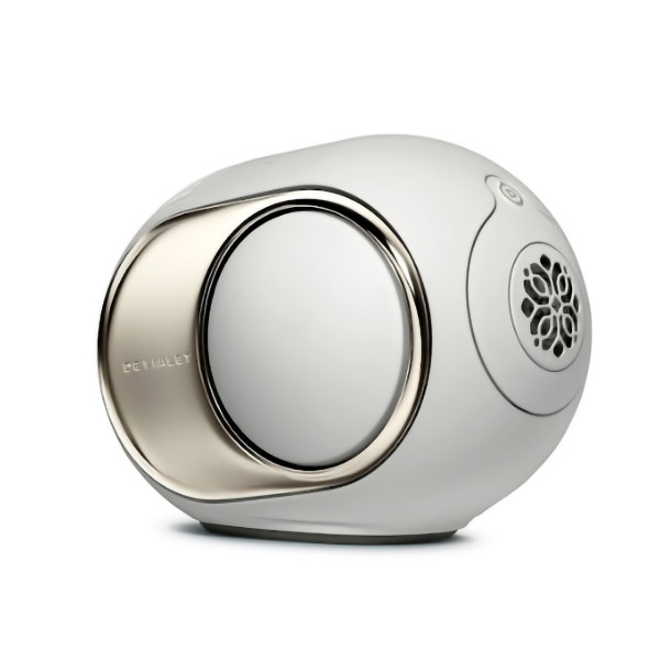 Devialet Phantom Ultimate 98 dB Wireless Speaker (Single), Light Pearl