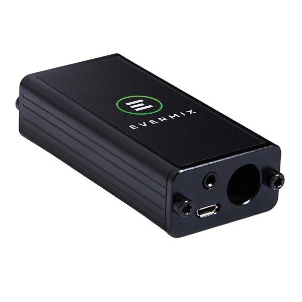 EvermixBox 5 Pro Audio Interface for Recording and Streaming - Angled