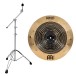Meinl Classics Custom Dual 18'' China & Heavy Duty Cymbal Boom Stand by Gear4music