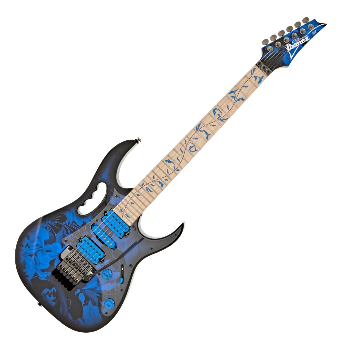 Click to view product details and reviews for Ibanez Jem77p Steve Vai Premium Blue Floral Ex Demo.