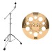 Meinl Classics Custom 18'' Trash Crash & Heavy Duty Cymbal Boom Stand by Gear4music