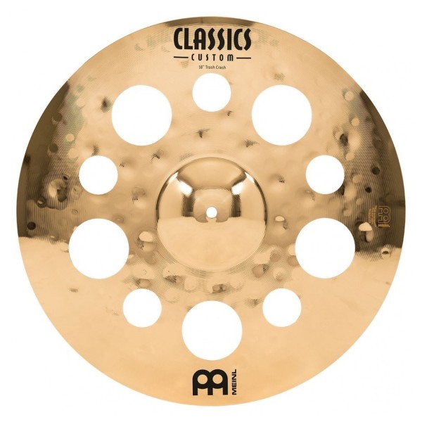 Meinl Classics Custom 18'' Trash Crash & Heavy Duty Cymbal Boom Stand by Gear4music