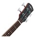 Roundback Electro Acoustic Bass Guitar by Gear4music, Black