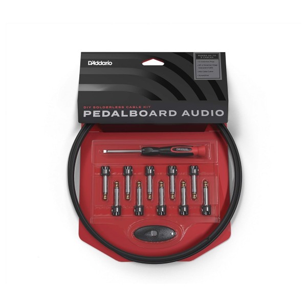 Daddario Diy Solderless Pedalboard Cable Kit With Mini Plugs