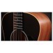 Taylor Gs Mini-e Trans Black Special Edition - close up body