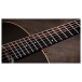 Taylor Gs Mini-e Trans Black Special Edition - fretboard close up