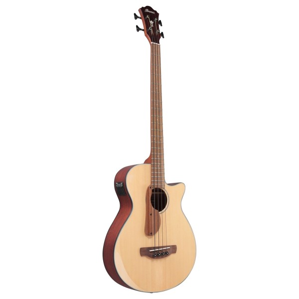 Ibanez AEGB30E, Natural High Gloss angle