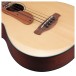 Ibanez AEGB30E, Natural High Gloss bridge