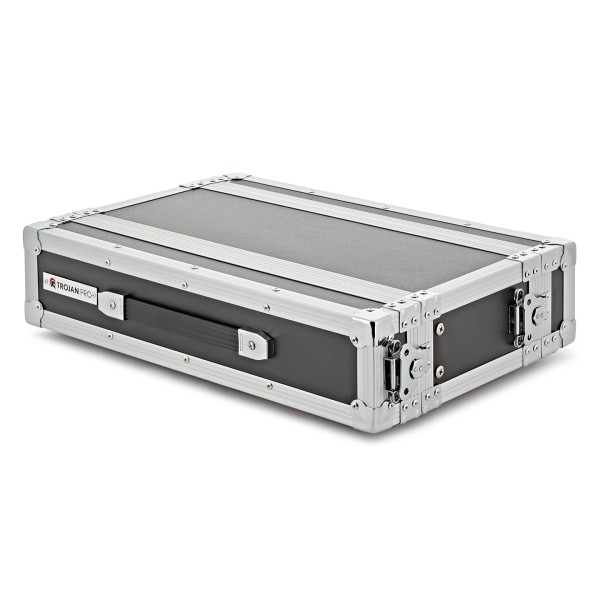 Trojan Pro 2U Heavy-Duty Shallow Rack Flight Case