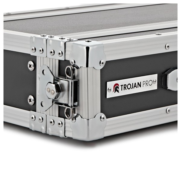 Trojan Pro 2U Heavy-Duty Shallow Rack Flight Case