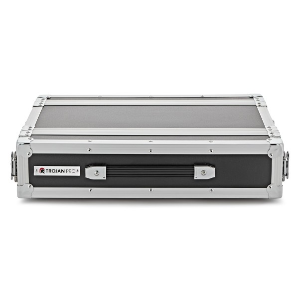 Trojan Pro 2U Heavy-Duty Shallow Rack Flight Case