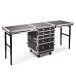 Trojan Pro 5-Drawer Dual Table Heavy-Duty Wheeled Flight Case