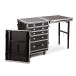 Trojan Pro 5-Drawer Dual Table Heavy-Duty Wheeled Flight Case