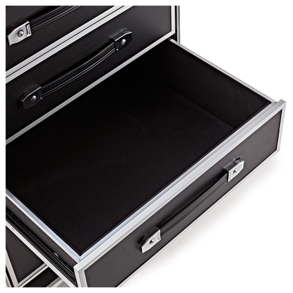 Trojan Pro 7 Drawer Single Table Heavy Duty Wheeled Flight Case