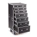 Trojan Pro 7 Drawer Single Table Heavy Duty Wheeled Flight Case