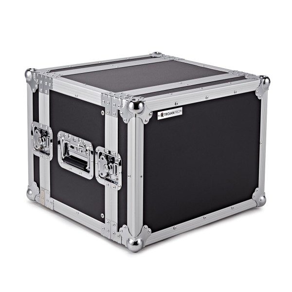 Trojan Pro 8U Heavy-Duty Shallow Rack Flight Case