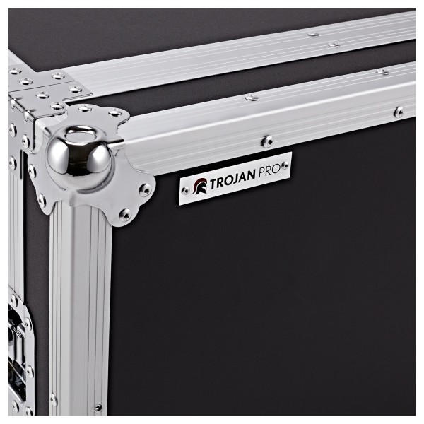 Trojan Pro 8U Heavy-Duty Shallow Rack Flight Case