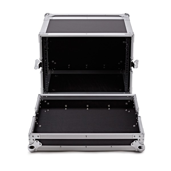 Trojan Pro 8U Heavy-Duty Shallow Rack Flight Case at Gear4music