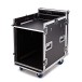 Trojan Pro 12U Heavy-Duty Wheeled Mixer Rack Flight Case