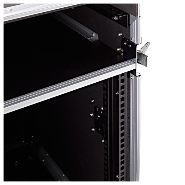 Trojan Pro 12U Heavy-Duty Wheeled Mixer Rack Flight Case