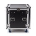 Trojan Pro 12U Heavy-Duty Wheeled Mixer Rack Flight Case