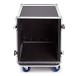 Trojan Pro 12U Heavy-Duty Wheeled Rack Flight Case
