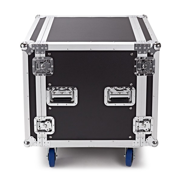 Trojan Pro 12U Heavy-Duty Wheeled Rack Flight Case at Gear4music
