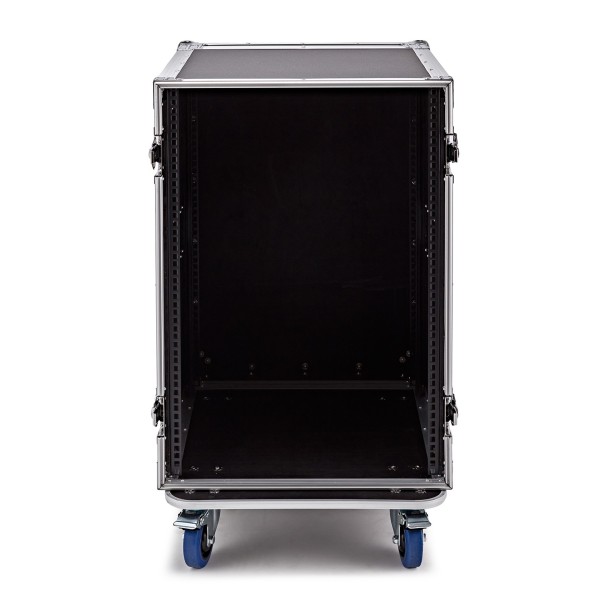 Trojan Pro 16U Heavy-Duty Wheeled Rack Flight Case