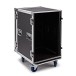 Trojan Pro 16U Heavy-Duty Wheeled Rack Flight Case