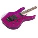 Ibanez 540PIII Genesis, Purple Neon - ANGLE SHOT OF FRONT
