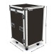 Trojan Pro 16U Heavy-Duty Wheeled Mixer Rack Flight Case