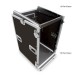 Trojan Pro 16U Heavy-Duty Wheeled Mixer Rack Flight Case