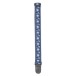 Daddario 2 Woven Guitar Strap Monterey 2 Blue Pattern Closeup