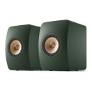 KEF LS50 Wireless II Bookshelf Speakers (Pair), Moss Green